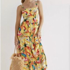 Colorful Floral Maxi Dress